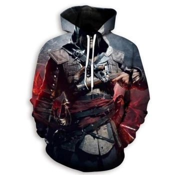3D Print Game Assassin&#8217;s Creed Hoodies