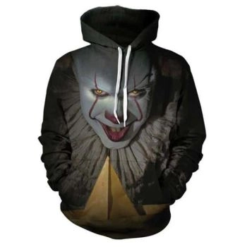 3D Printed Sweatshirt Hoodies &#8211; Suicide Squad Joker 3D Hooded Pullover