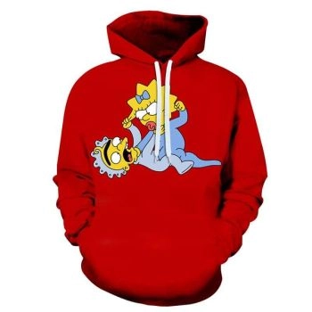 3D Printed The Simpsons Sweatshirt &#8211; Fashion Anime Hoodie Jacket