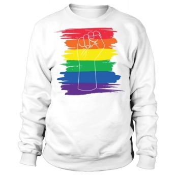 Gay Pride Fist LGBT Sweatshirt