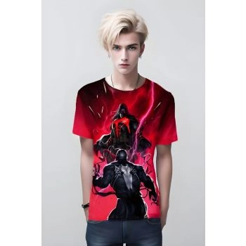 Red Codex Vs Venom Shirt - A Battle of Symbiotes and Dark Forces