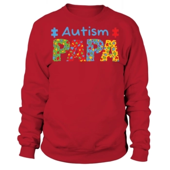 Autism Dad Autism Dad Puzzle Sweatshirt