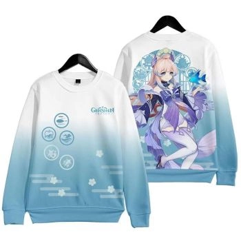 Genuine Genshin Impact Sangonomiya Kokomi Anime Sweatshirt