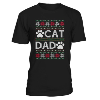 Cat Father Ugly Christmas