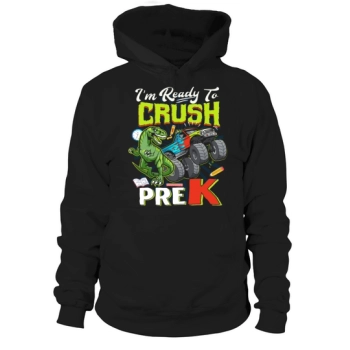 Dinosaur Lover Back To School Im Ready To Crush P Hoodies