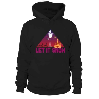 Let It Snow Christmas Hoodies