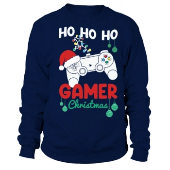 Christmas Gaming Video Game Ho Ho Ho Game Christmas Sweatshirt