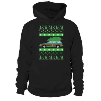 Station Wagon Ugly Christmas Hoodies