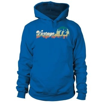 Vintage 1972 50th Birthday Fiftieth Gift Hoodies