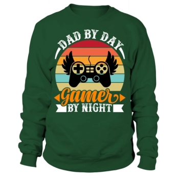 Dad by day gamer by night Sweatshirt