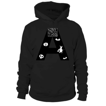 Halloween Alphabets Numbers Clipart A Hoodies