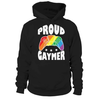 Proud Gamer Retro Gaming Quote Hoodies