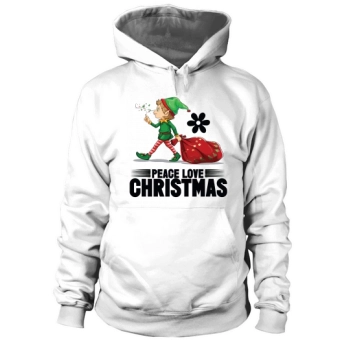 Peace Love Christmas Merry Christmas Hoodies