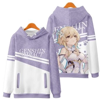 Cute Genshin Impact Traveler The Anime Hoodie