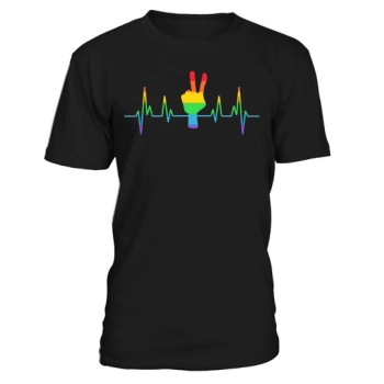 LGBT Gay Pride Heartbeat