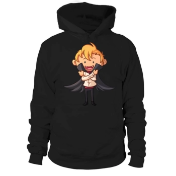 Cute Vampire Boys Halloween 02 Hoodies