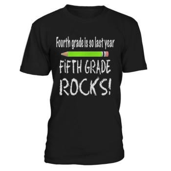 Fifth Grade Rocks Back To School T-Shirt