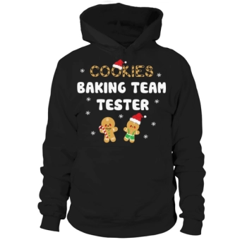 Cookie Baking Team Tester Gingerbread Christmas Hoodies