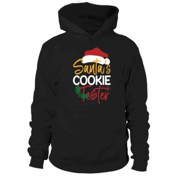 Santa Cookie Tester Christmas Hoodies