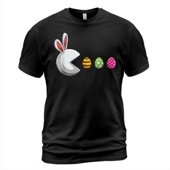 Happy Easter Day Bunny Egg Funny Boys Girls Kids Easter T Shirt