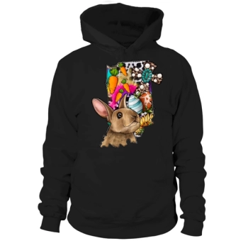 Easter Indiana Hoodies