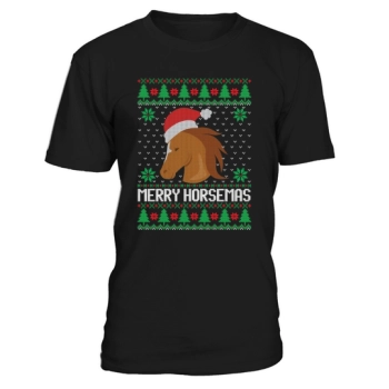 Merry horsemas ugly Christmas