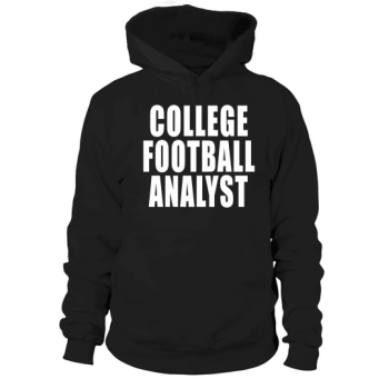 College Football Analyst Football Fan Hoodies