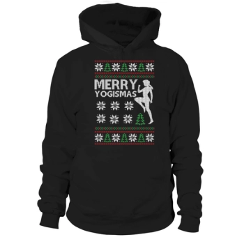 Merry Yogisms Ugly Christmas Hoodies