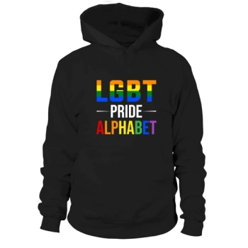 LGBT Pride Alphabet Hoodies