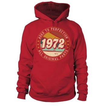 Vintage 1972 50th Birthday Fiftieth Gift Hoodies