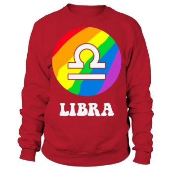 Libra LGBT LGBT Pride Sweatshirt