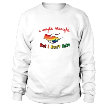 I may be straight, but I do not hate Sweatshirt