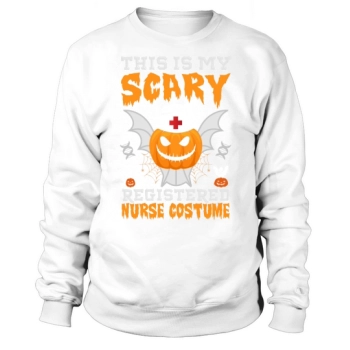 This Is My Scary Registered Halloween Costume Sweatshirt