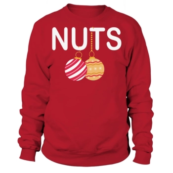 Nuts Matching Chestnuts Christmas Sweatshirt