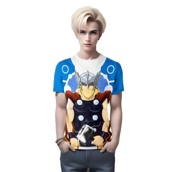 The Mighty Mjolnir: Thor Simple and Classic Marvel Tee T-Shirt
