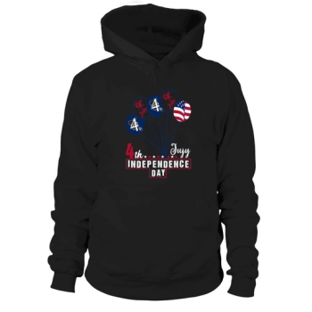 4th of July Independence Day Hoodies