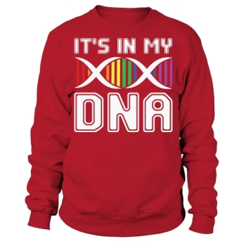 Non Binary DNA Gay Pride Sweatshirt