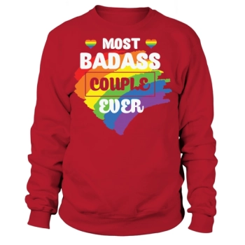 Best Couple Ever LGBT Pride Sweatshirt