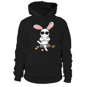 Easter Bunny Easter Bunny Cool Easter Eggs Hoodies