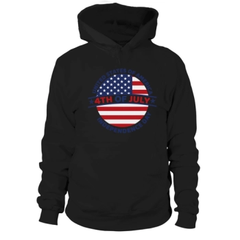 United States Of America 4th Of July Independence Day Hoodies