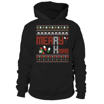 Merry Xmas Christmas Pharmacist Hoodies