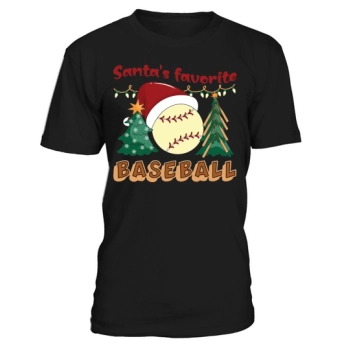 Christmas Sport Santa's Favorite Baseball