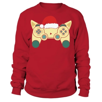 Gamer Indoors Cat Game Controller Sweatshirt