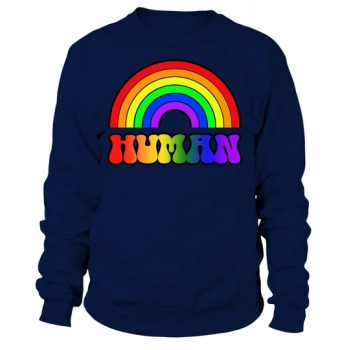 Human Rainbow Pride LGBT Sweatshirt