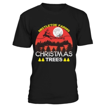 Mistletoe farms christmas trees shirt christmas