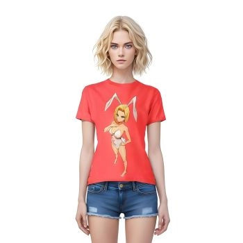 Floral Finesse - Android 18 From Dragon Ball Z Shirt