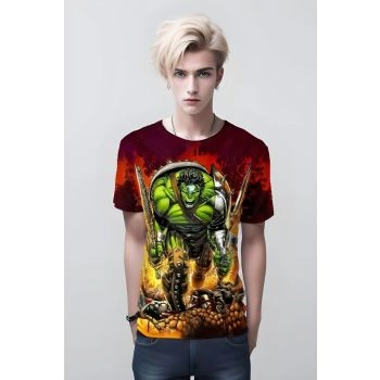 The Brown Hulk Sketch Design T-Shirt: Hulk Sketch