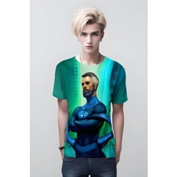 Be Smart Like Green Reed Richards from Fantastic Four Shirt - Reed Richards: The brilliant scientist of Fantastic Four