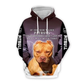 Pretty Purple Dog Pattern Animals Hoodie