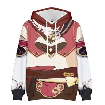 Charming Genshin Impact Kaedehara Kazuha Anmie Hoodie